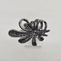 Noir Bow Brooch