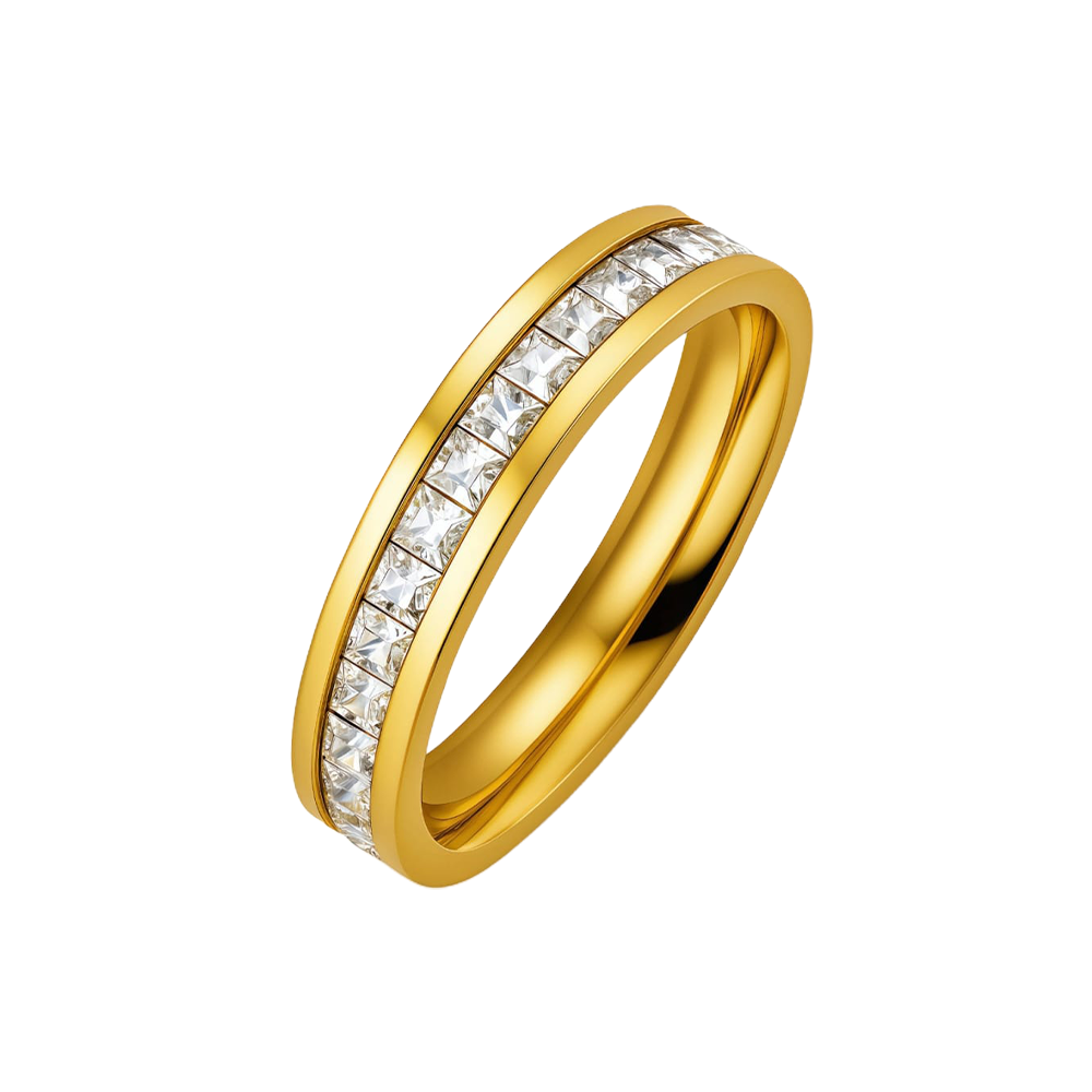 Crystal Band Ring